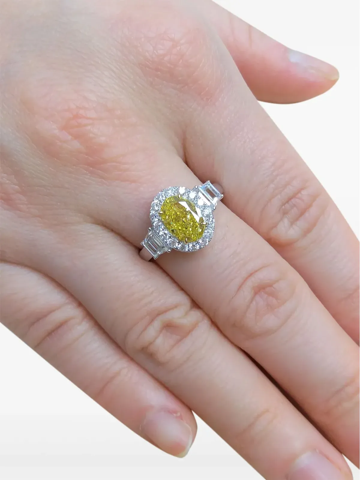 HYT Jewelry プラチナ ダイヤモンド リング - 画像2