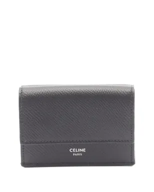 Celine Pre-Owned 三つ折り財布 - ブラック - サムネイル1