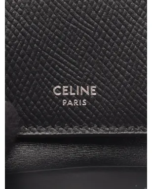 Celine Pre-Owned 三つ折り財布 - ブラック - サムネイル5