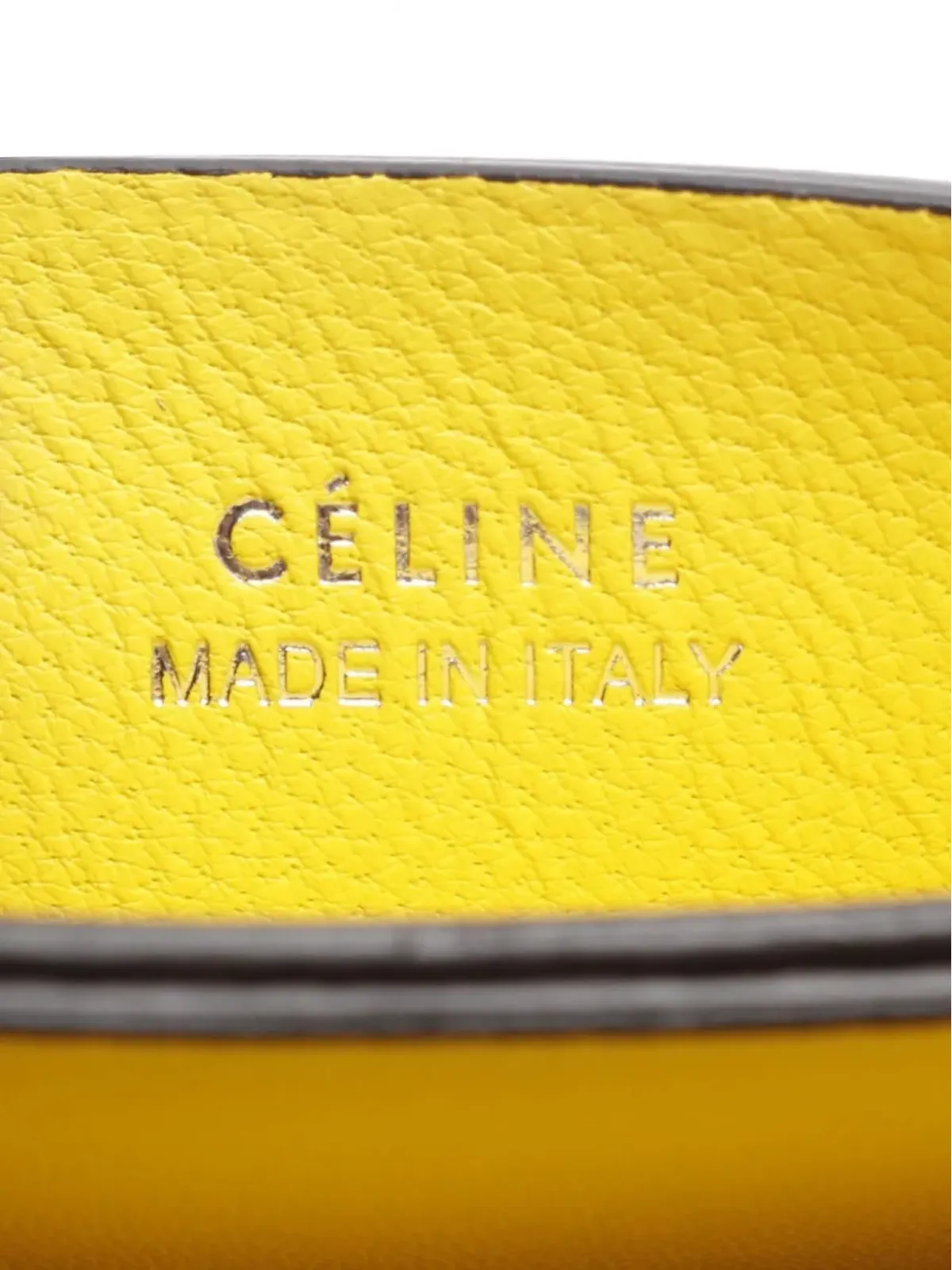 Celine ビンテージ レザー カードホルダー - 画像4