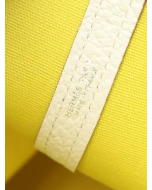 Hermès Pre-Owned Garden File PM ハンドバッグ - Yellow - サムネイル4