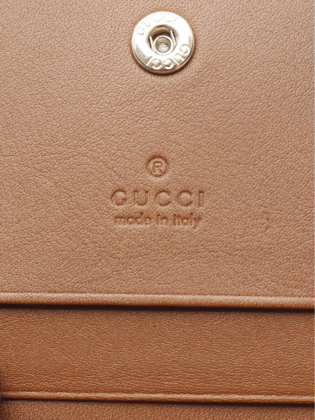 Gucci Pre-Owned GGエンブレム ジップウォレット - 画像3