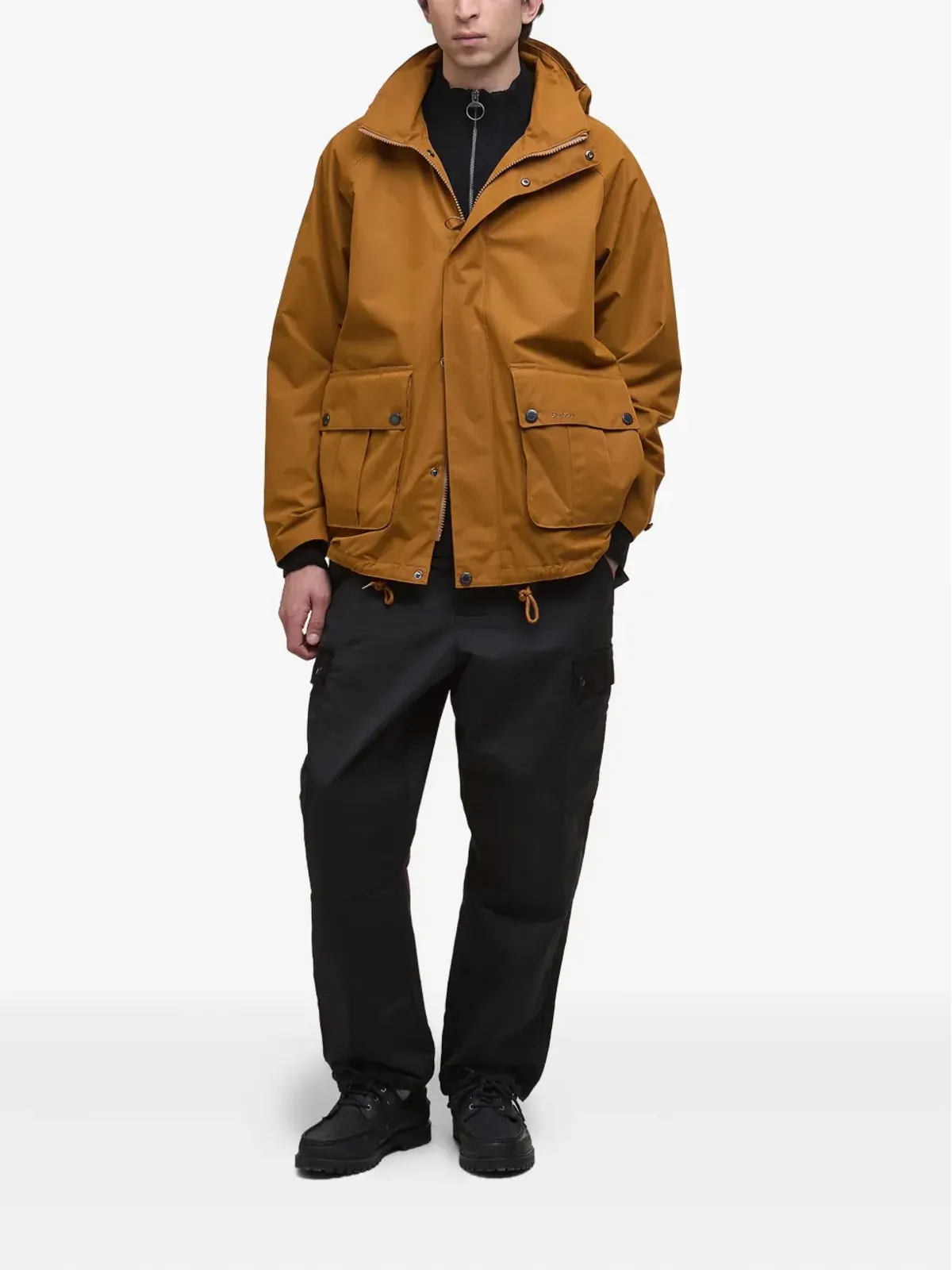 Barbour ウェーディングスペイ フード付きジャケット - 画像2