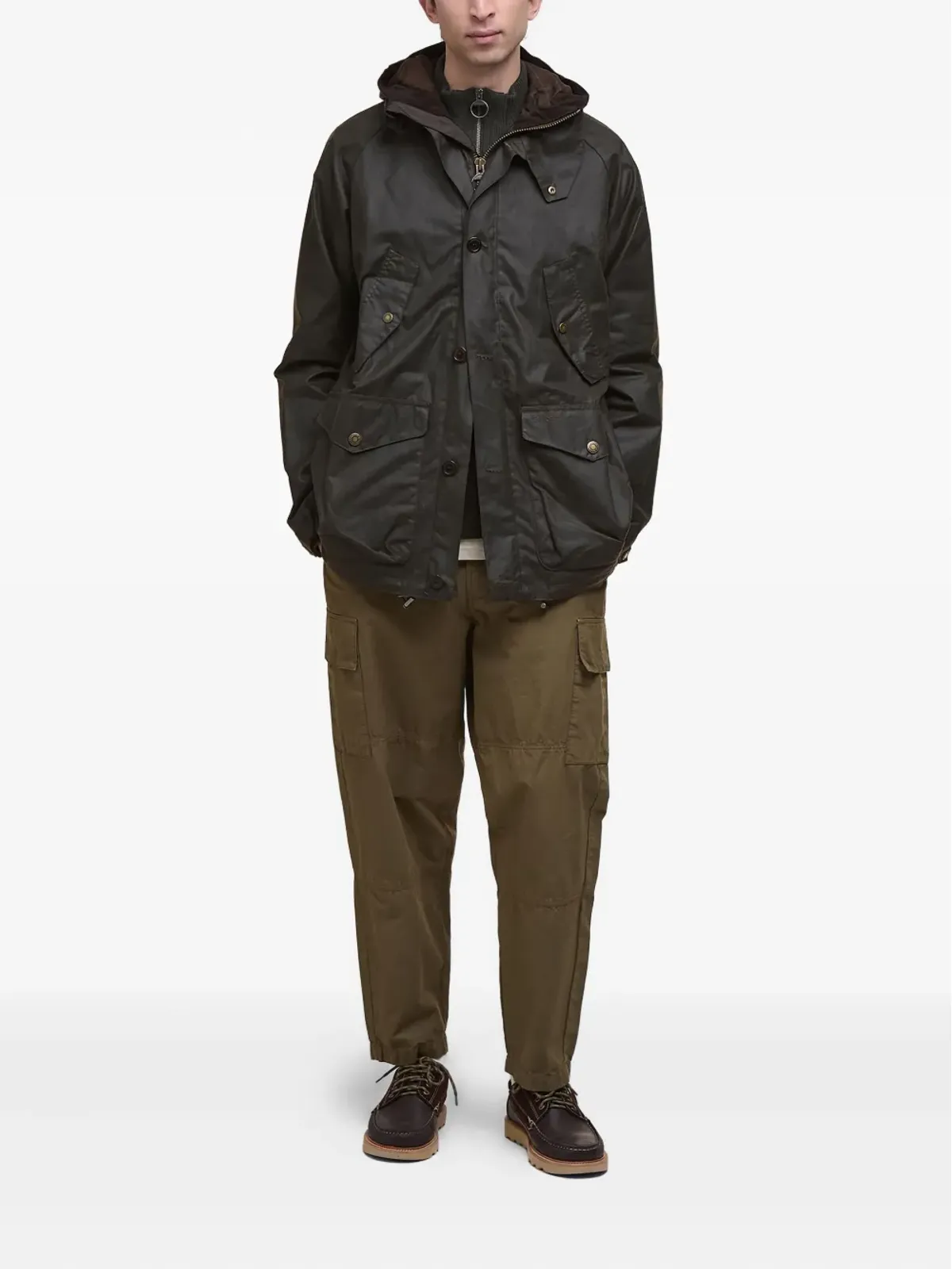 Barbour エンデュランス マウンテン フード付きジャケット - 画像2