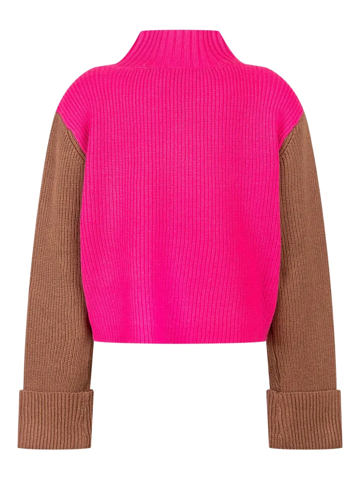 TWINSET Kids カラーブロック カフ付きセーター - 画像2