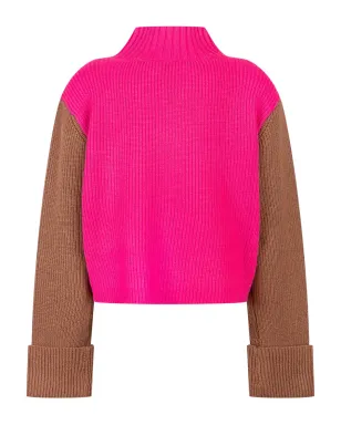 TWINSET Kids カラーブロック カフ付きセーター - サムネイル2