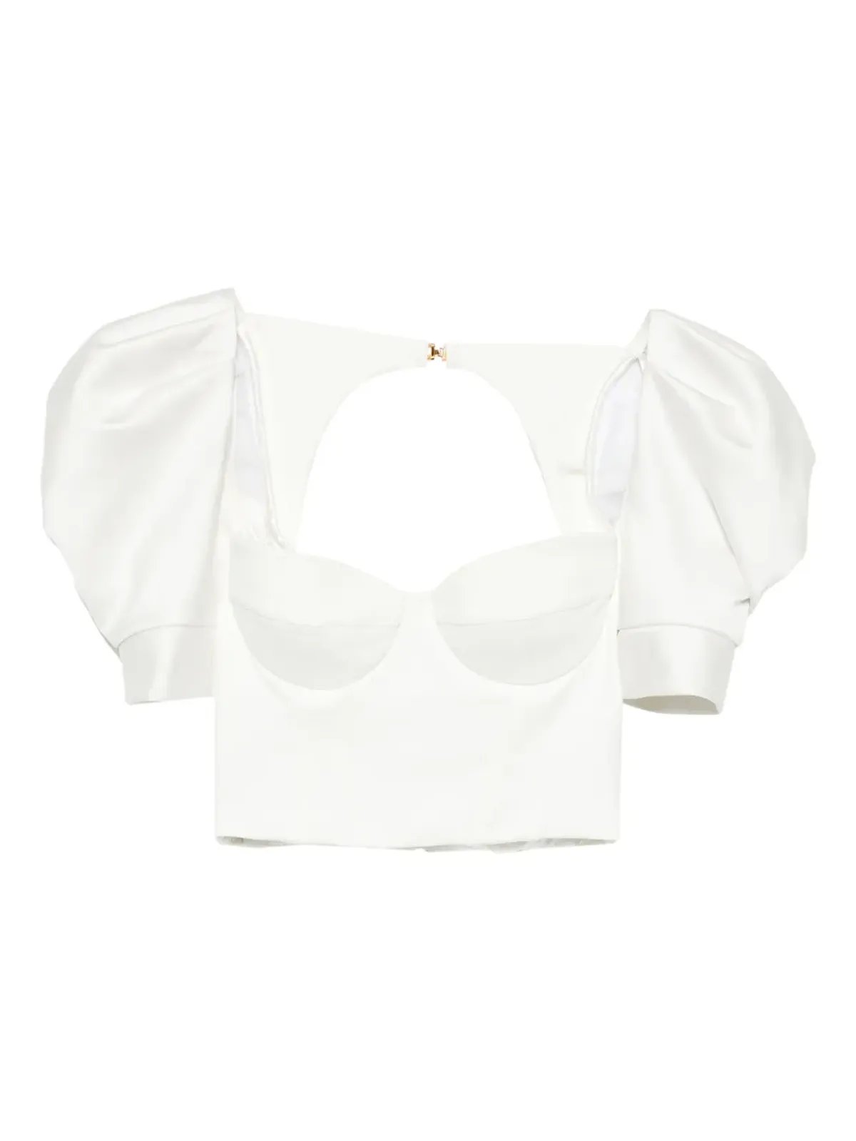 Elisabetta Franchi クレープサテンのトップス - 画像1