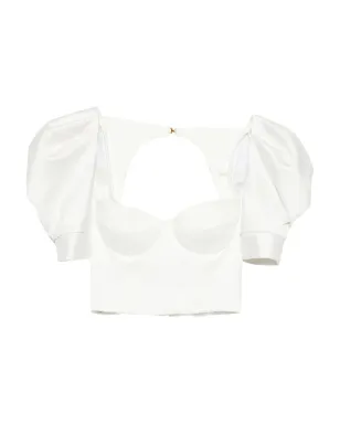 Elisabetta Franchi クレープサテンのトップス - サムネイル1