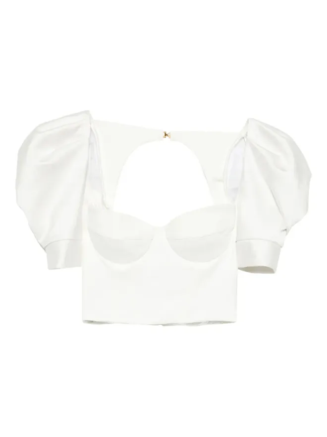 Elisabetta Franchi Elisabetta Franchi クレープサテンのトップスの商品画像