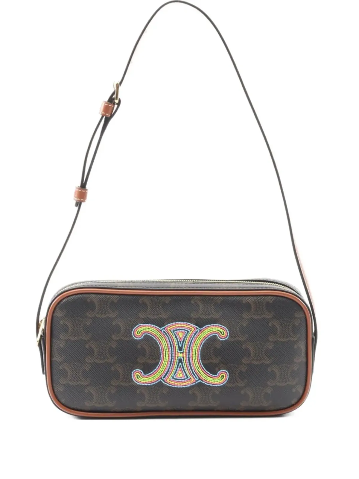Celine Pre-Owned トリオンフ ワンショルダーバッグ - 画像1