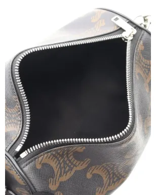 Celine Pre-Owned トライオンフ ショルダーバッグ - ブラック - サムネイル5