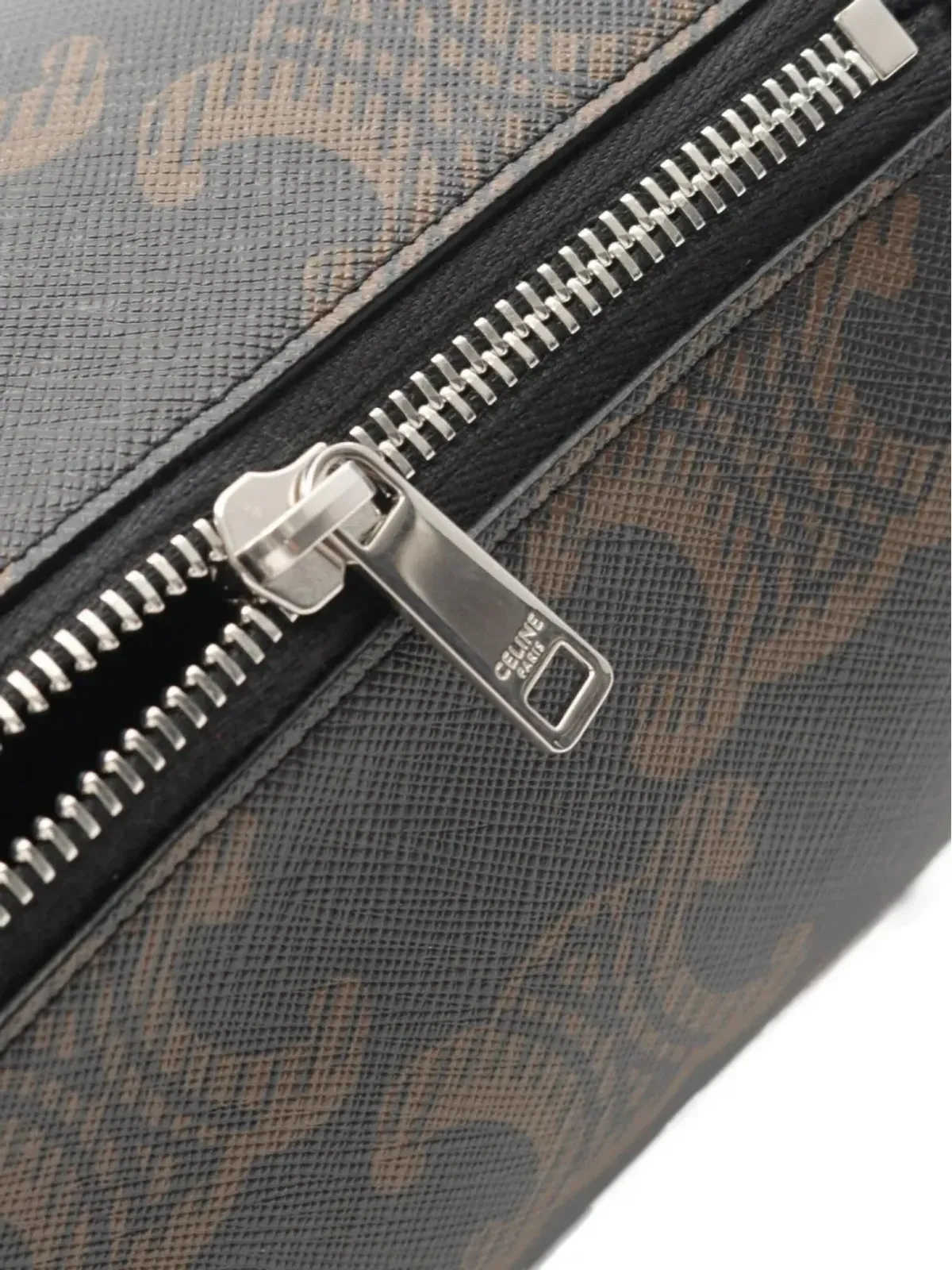 Celine Pre-Owned トライオンフ ショルダーバッグ - ブラック - 画像4