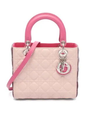 Christian Dior Pre-Owned レディ・ディオール 2ウェイ ハンドバッグ ピンク - サムネイル1
