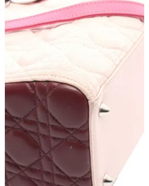 Christian Dior Pre-Owned レディ・ディオール 2ウェイ ハンドバッグ ピンク - サムネイル5
