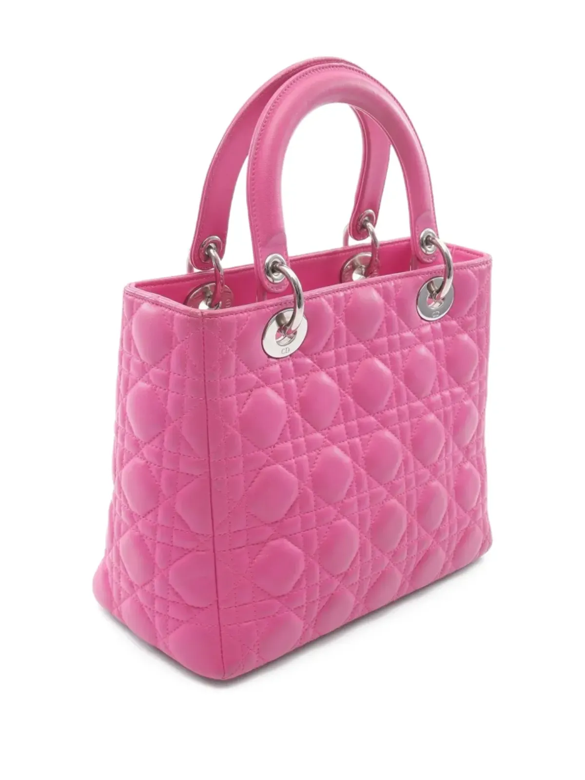 Christian Dior レディ ディオール トートバッグ ビンテージ 2000年代 ピンク - 画像2