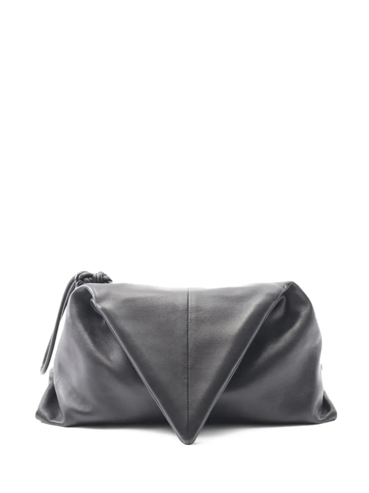 Bottega Veneta ビンテージ 2010年代 トライアングルフラップ クラッチバッグ - ブラック - 画像1