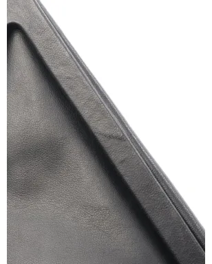 Bottega Veneta ビンテージ 2010年代 トライアングルフラップ クラッチバッグ - ブラック - サムネイル5