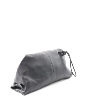 Bottega Veneta ビンテージ 2010年代 トライアングルフラップ クラッチバッグ - ブラック - サムネイル2