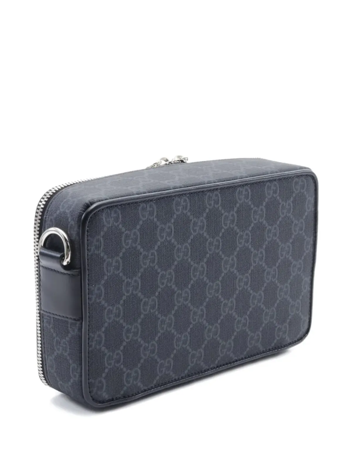 Gucci Pre-Owned GG Supreme ショルダーバッグ ブラック - 画像2