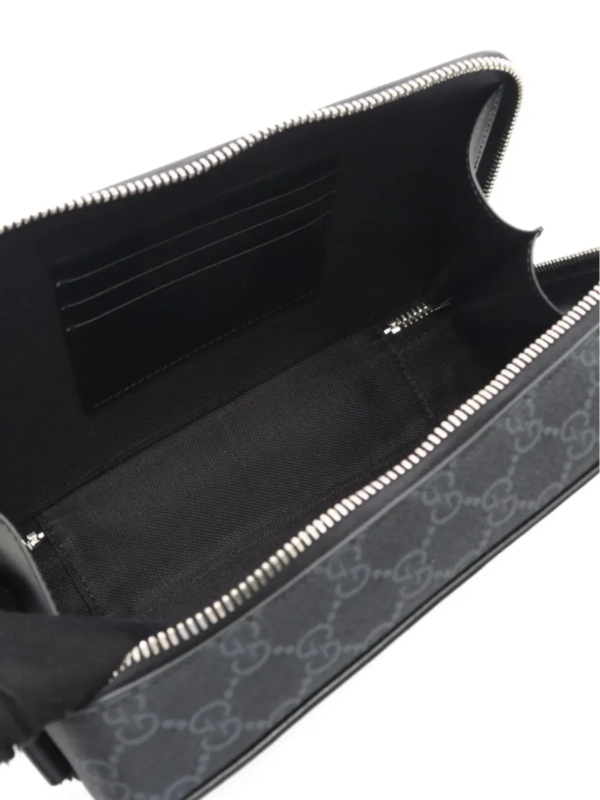 Gucci Pre-Owned GG Supreme ショルダーバッグ ブラック - 画像3