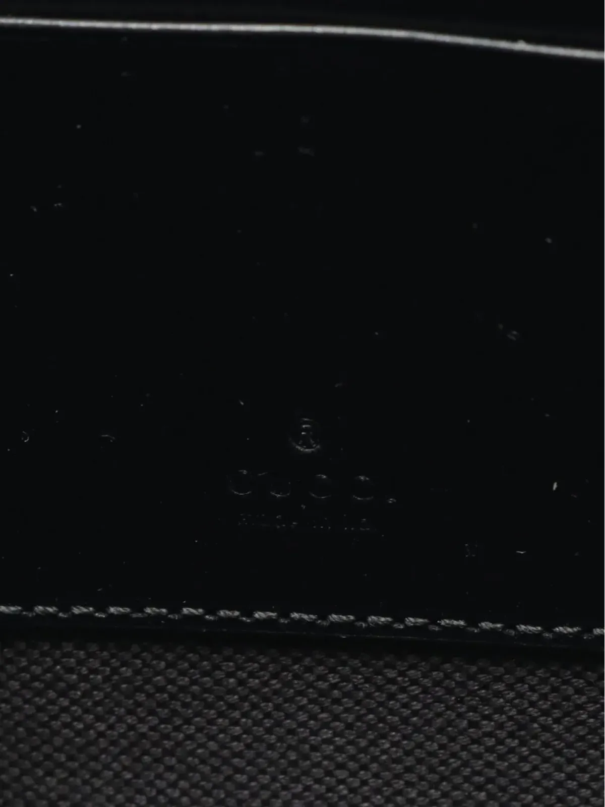 Gucci Pre-Owned GG Supreme ショルダーバッグ ブラック - 画像4