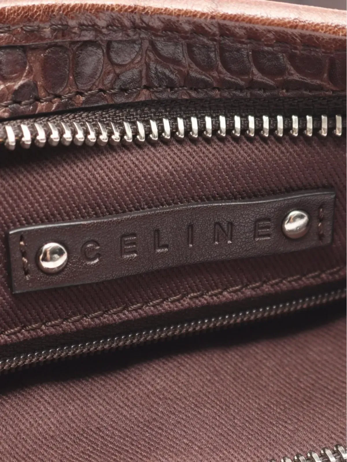 Celine Pre-Owned マカダムショルダーバッグ - 画像5