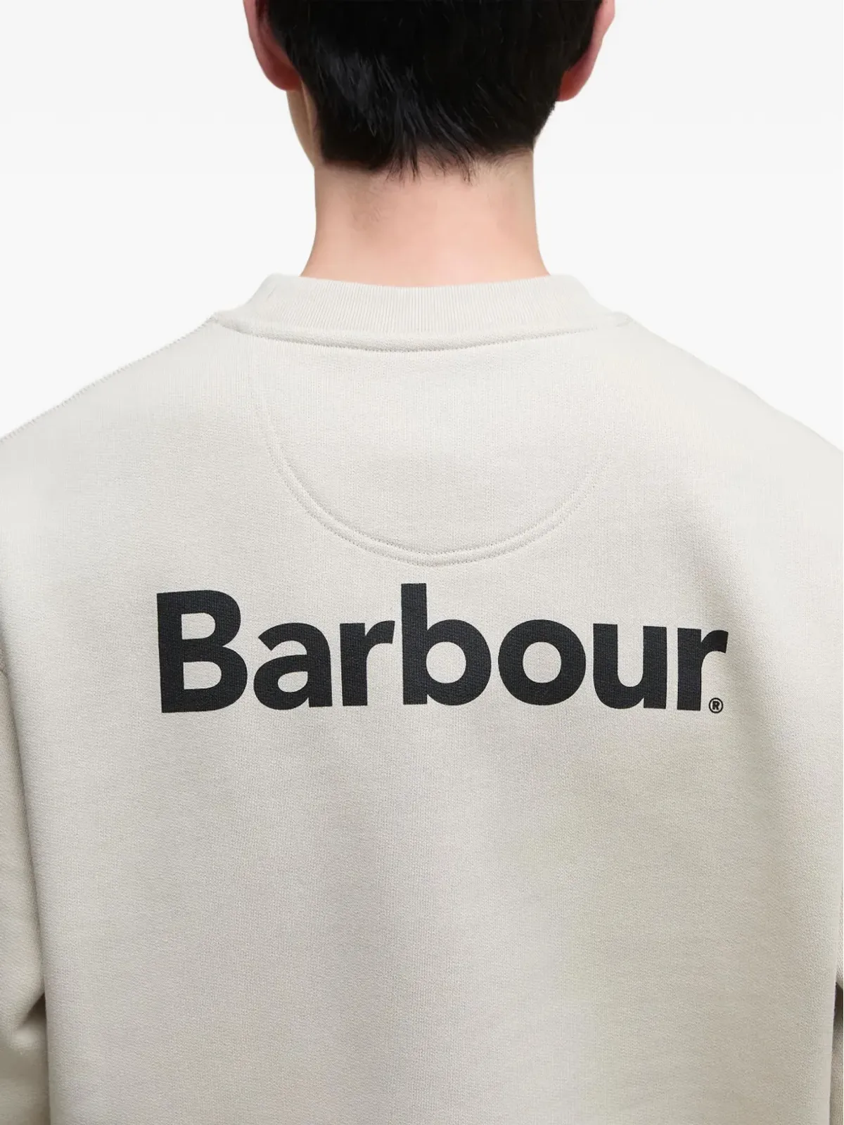 Barbour ロゴプリント クルーネック スウェットシャツ - 画像5