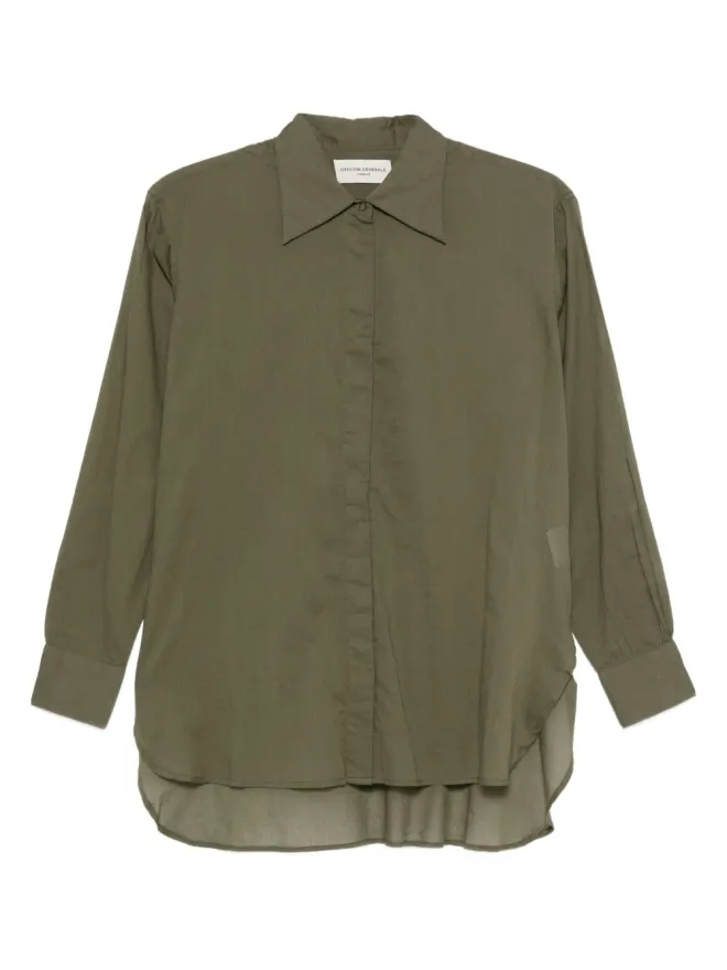 Officine Generale Officine Generale 隠しボタンのシャツの商品画像