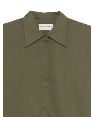 Officine Generale 隠しボタンのシャツ - サムネイル3