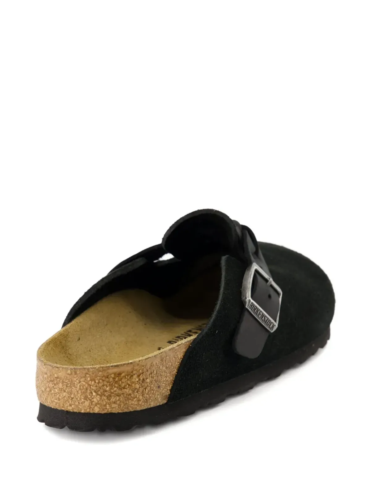Birkenstock ボストン 編み込みストラップ レザー ミュール - 画像5
