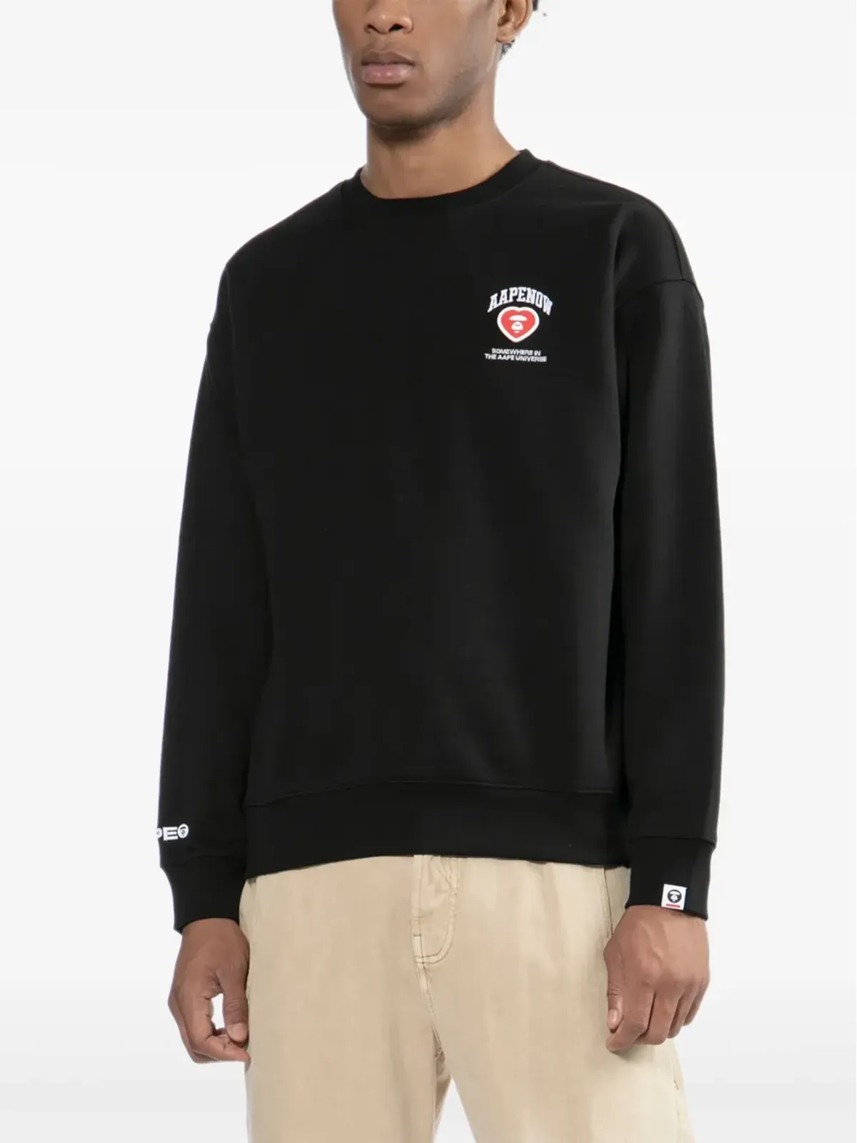AAPE BY *A BATHING APE® ロゴパッチスウェット - 画像3