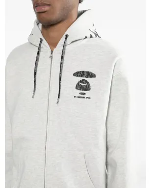 AAPE BY *A BATHING APE® ロゴプリントフーディー - サムネイル5