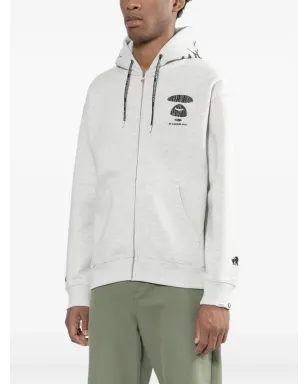 AAPE BY *A BATHING APE® ロゴプリントフーディー - サムネイル3