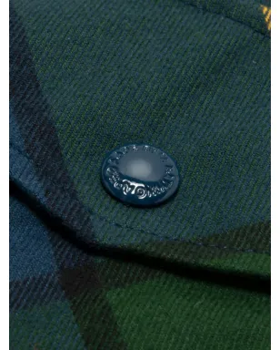AAPE BY *A BATHING APE® チェック柄ロゴパッチシャツ - サムネイル3