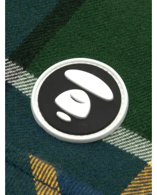 AAPE BY *A BATHING APE® チェック柄ロゴパッチシャツ - サムネイル4
