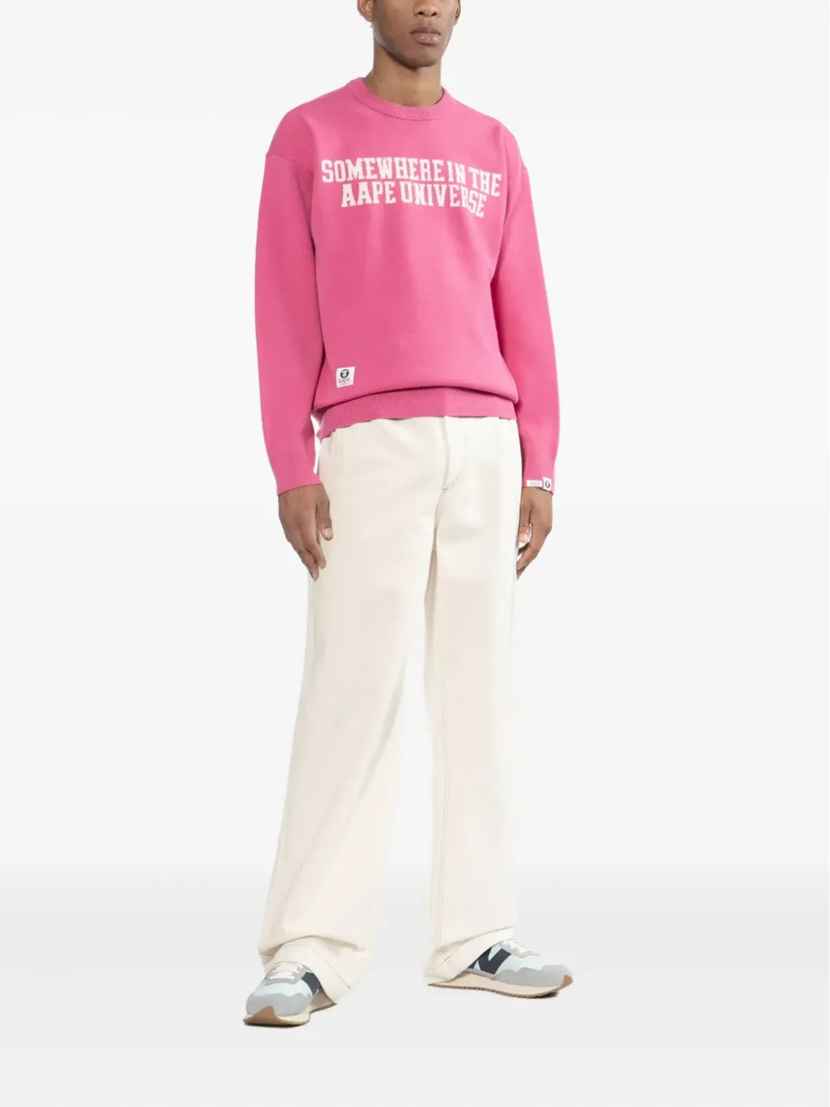 AAPE BY *A BATHING APE® ロゴプリントスウェットシャツ - 画像2