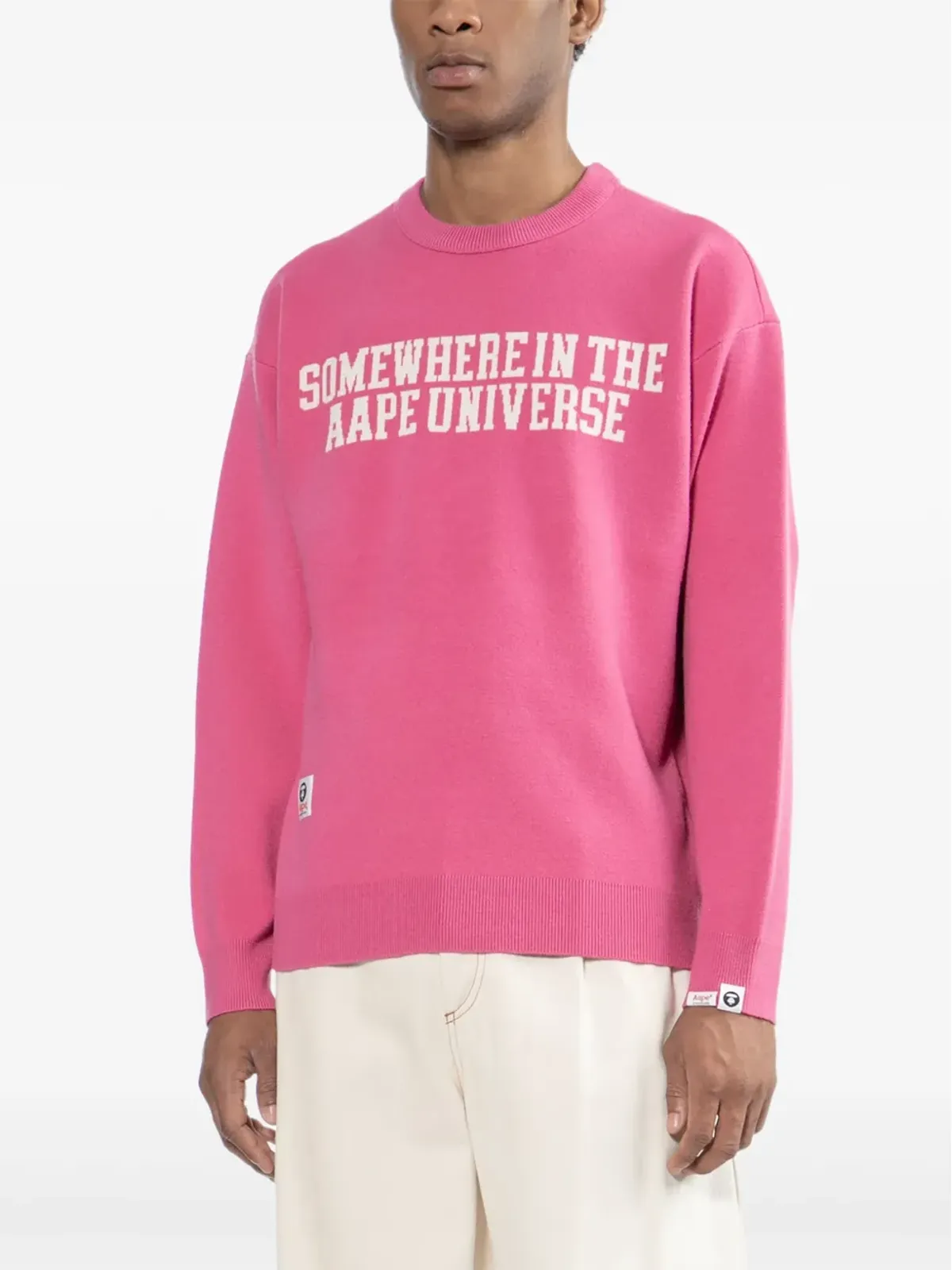 AAPE BY *A BATHING APE® ロゴプリントスウェットシャツ - 画像3