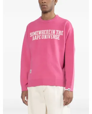 AAPE BY *A BATHING APE® ロゴプリントスウェットシャツ - サムネイル3