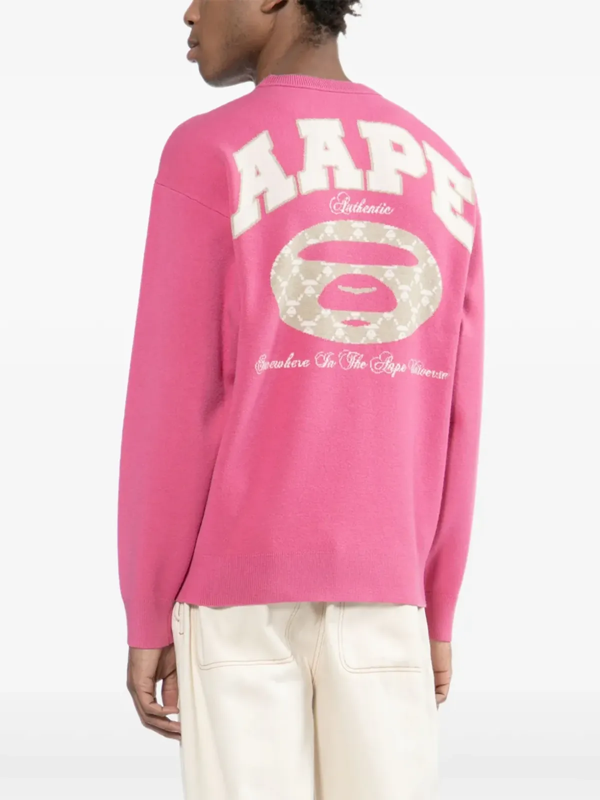 AAPE BY *A BATHING APE® ロゴプリントスウェットシャツ - 画像4