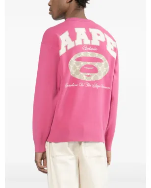 AAPE BY *A BATHING APE® ロゴプリントスウェットシャツ - サムネイル4