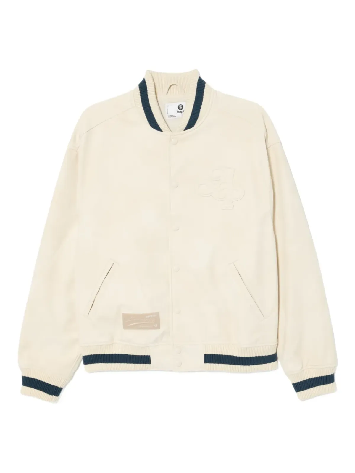 AAPE BY *A BATHING APE® ロゴエンボス ジャケット - 画像1