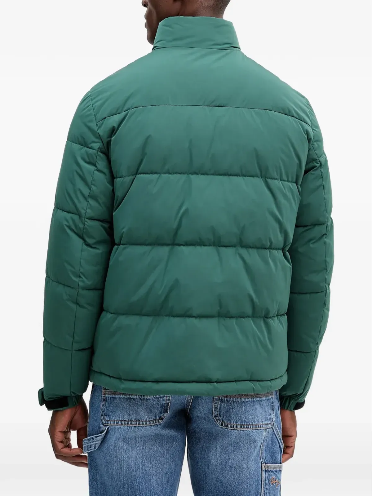 Trussardi ロゴパッチ ダウンジャケット - 画像3