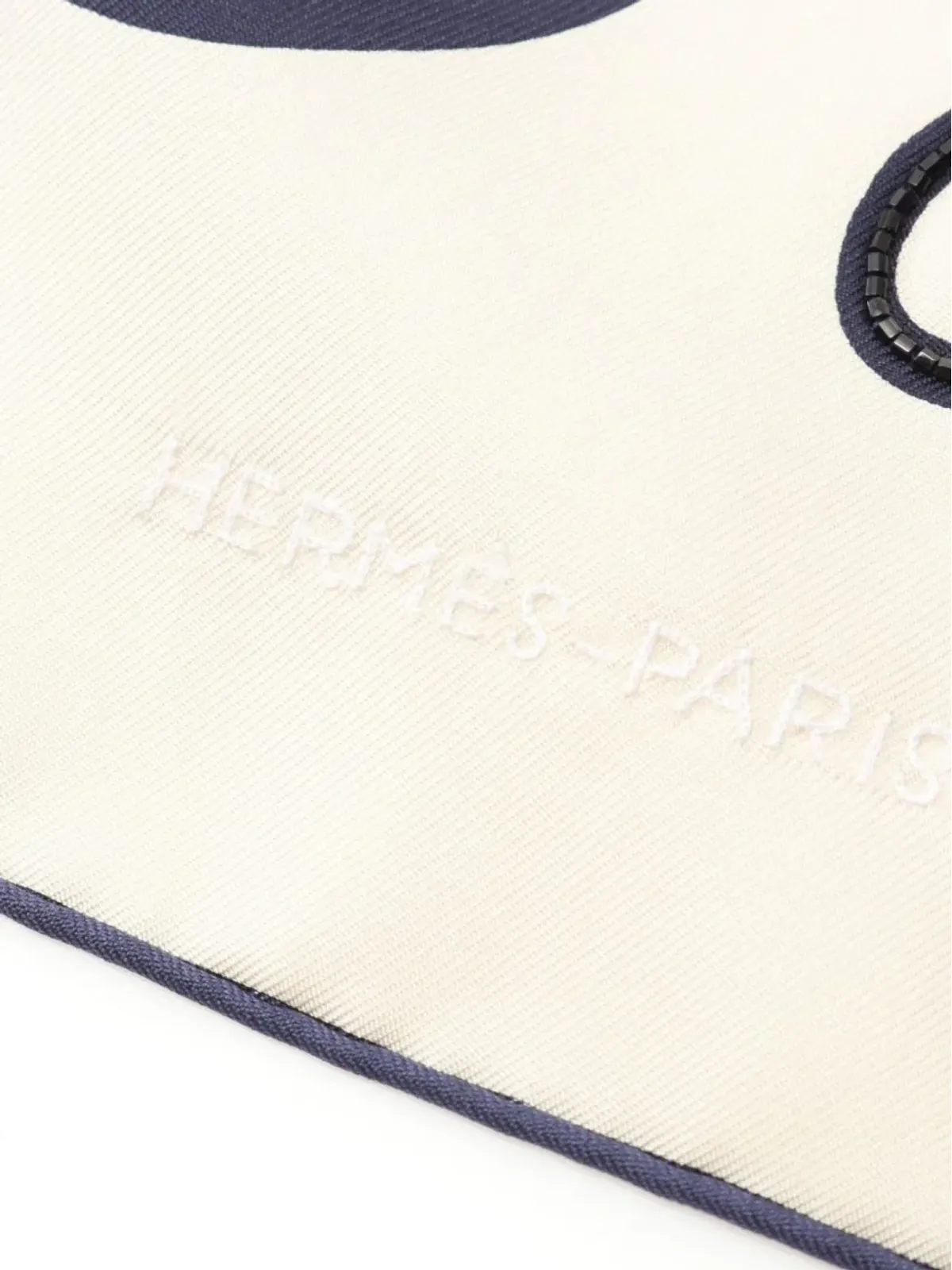 Hermès Pre-Owned Brandebourgs Tattoo bead-embroidered scarf - Neutrals - 画像5
