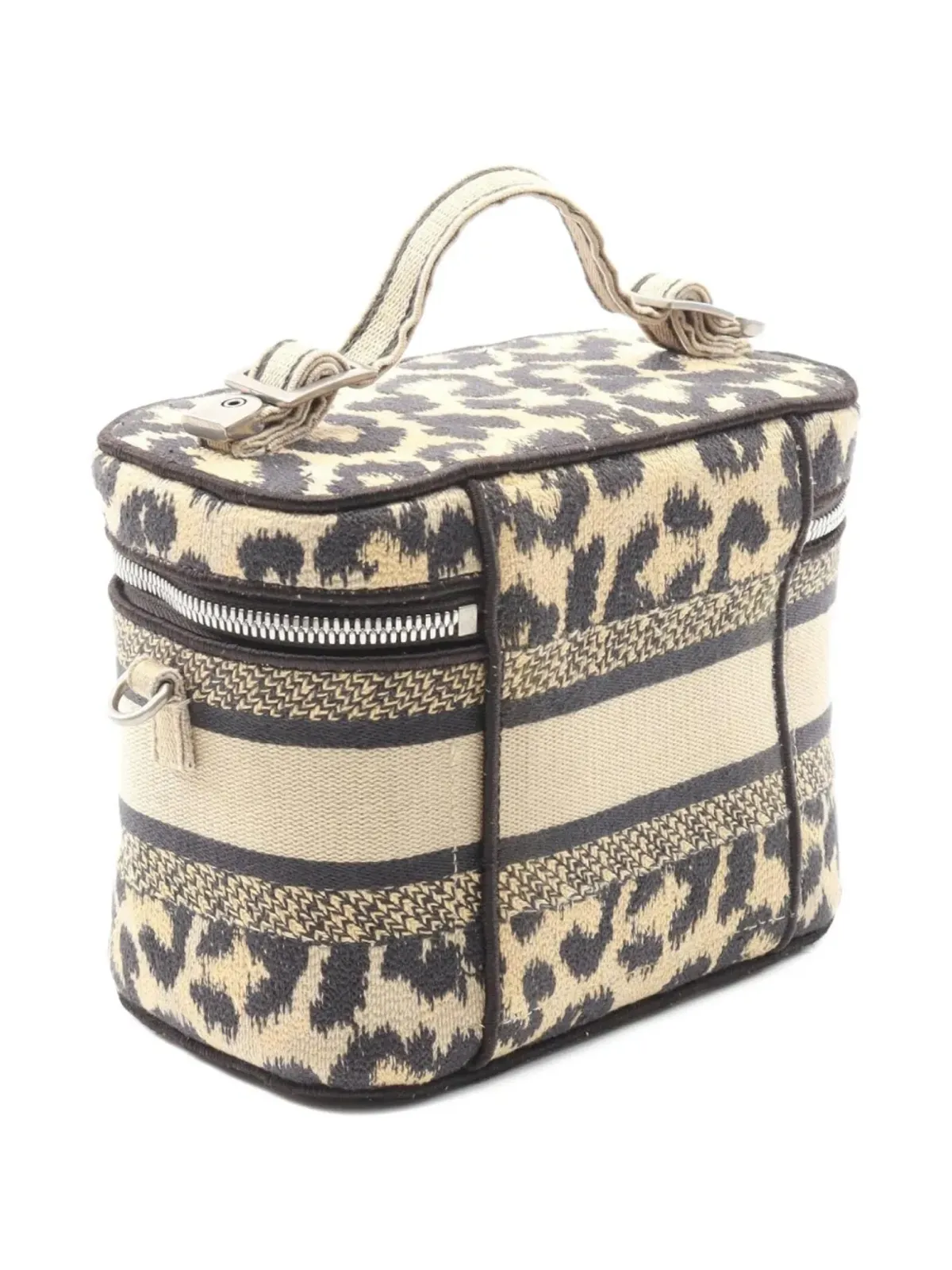 Christian Dior Pre-Owned 2010年代のキャンバス地バニティバッグ - Neutrals - 画像2