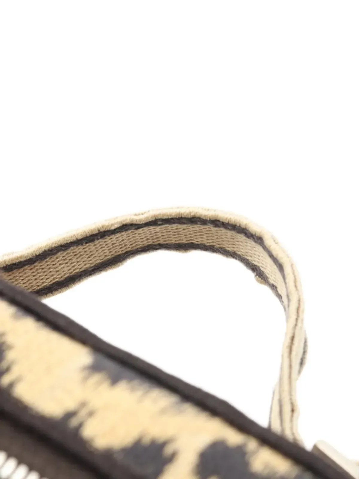 Christian Dior Pre-Owned 2010年代のキャンバス地バニティバッグ - Neutrals - 画像3