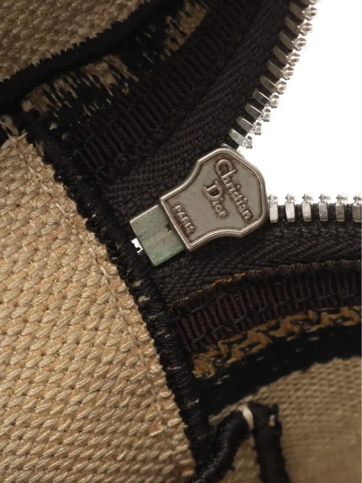 Christian Dior Pre-Owned 2010年代のキャンバス地バニティバッグ - Neutrals - 画像4