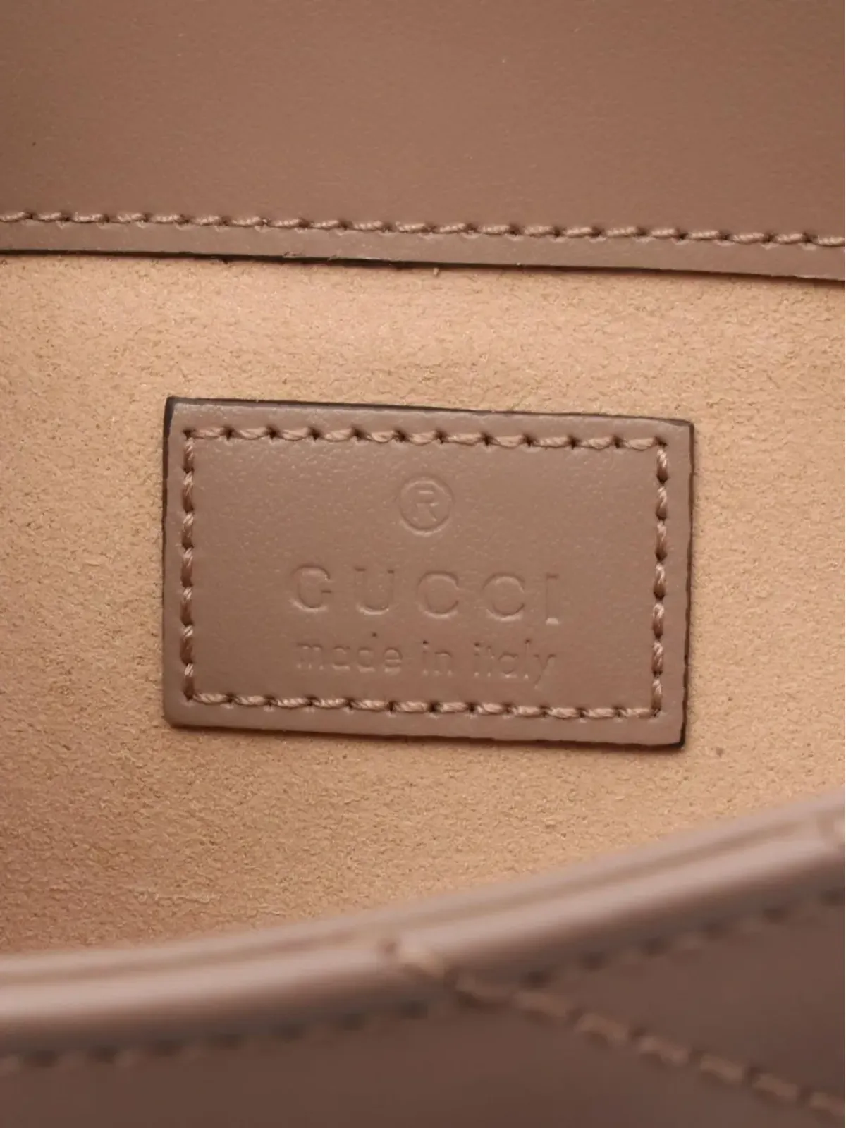 Gucci Pre-Owned ミニ GG Marmont ショルダーバッグ - 画像4