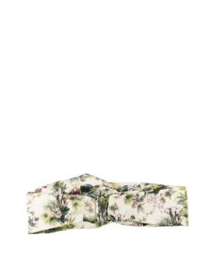 Elie Saab ツイスト花柄プリント ヘッドバンド - サムネイル2