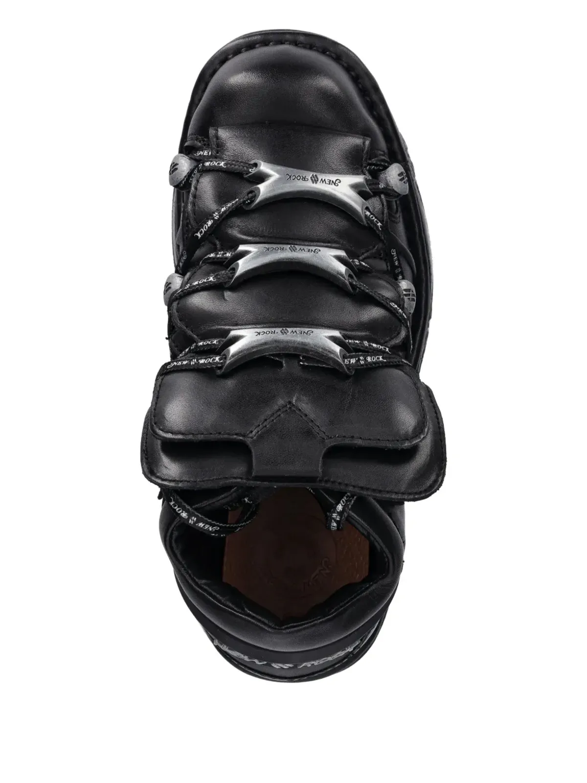 NEW ROCK platform sneakers - Black - 画像3