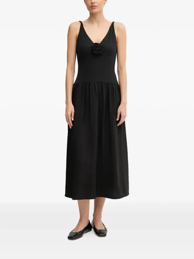 Pedro Del Hierro Pedro Del Hierro Vネック ミディドレスの商品画像